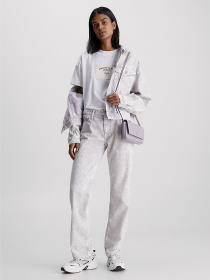 Кросс-боди Calvin Klein Minimal Monogram Wallet W/Strap модель K60K610704-PC1 Фото