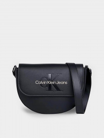 Кросс-боди Calvin Klein  Sculpted Saddle Bag22 Mono модель K60K611223-01F Фото