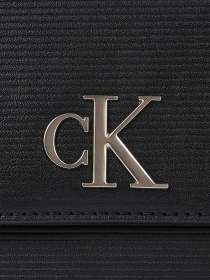 Кросс-боди Calvin Klein Minimal Monogram Saddle Bag22 модель K60K611226-BDS Фото