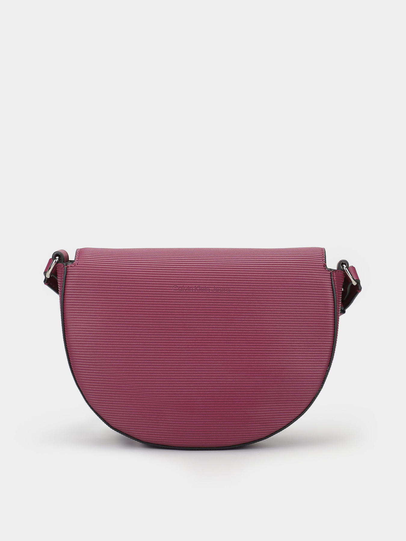 Кросс-боди Calvin Klein Minimal Monogram Saddle Bag22 модель K60K611226-VAC Фото