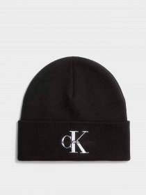 Шапка Calvin Klein Monologo Embro Beanie модель K60K611254-BDS Фото