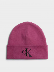 Шапка Calvin Klein ʼ Monologo Embro Beanie модель K60K611254-VAC Фото