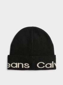 Шапка Calvin Klein Logo Beanie модель K60K611271-BDS Фото