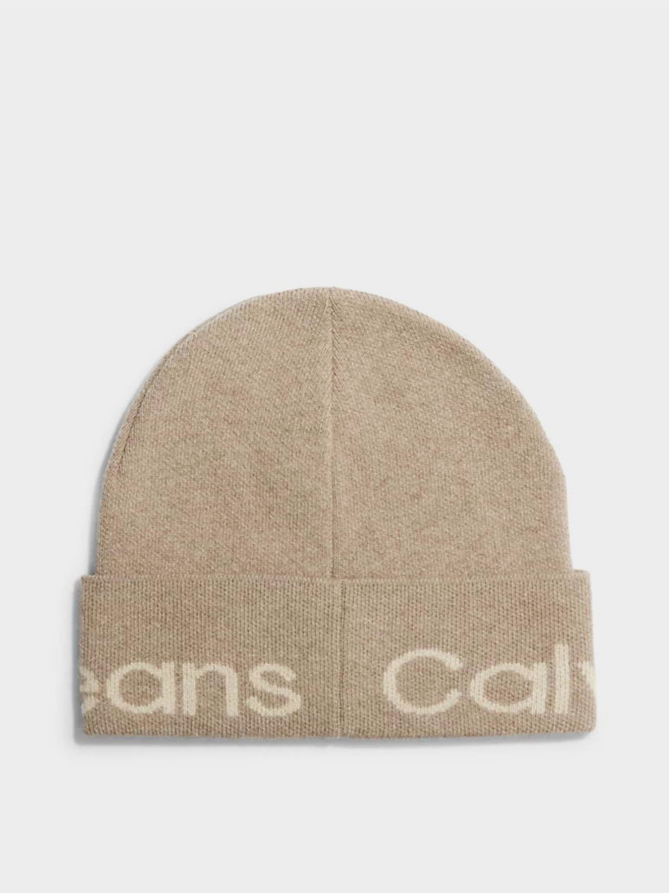 Шапка Calvin Klein Logo Beanie модель K60K611271-PED Фото
