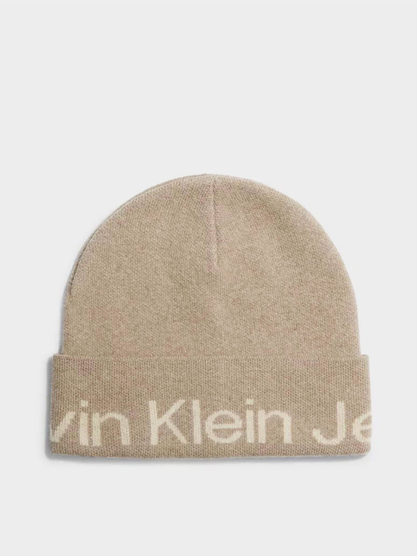 Шапка Calvin Klein Logo Beanie модель K60K611271-PED Фото
