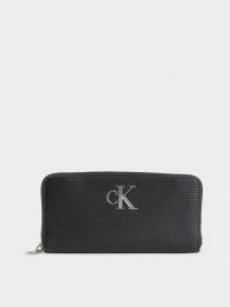 Кошелек Calvin Klein Minimal Monogram Zip Around T модель K60K611269-BDS Фото