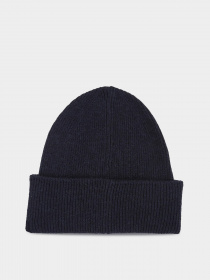 Шапка Calvin Klein Leather Patch Docker Beanie модель K50K510978-BA7 Фото