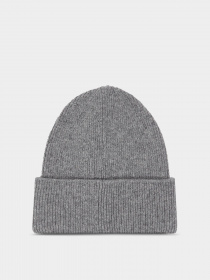 Шапка Calvin Klein Leather Patch Docker Beanie модель K50K510978-PCD Фото