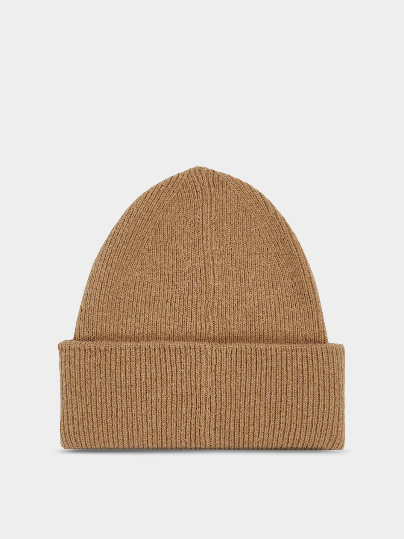 Шапка Calvin Klein Leather Patch Docker Beanie модель K50K510978-RBR Фото