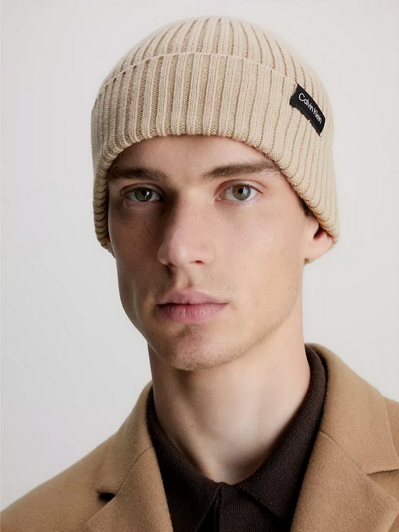 Шапка Calvin Klein Classic Cotton Rib модель K50K510982-ACE Фото