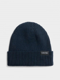 Шапка Calvin Klein Classic Cotton Rib Beanie модель K50K510982-BA7 Фото