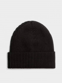 Шапка Calvin Klein Classic Cotton Rib Beanie модель K50K510982-BAX Шапка Calvin Klein Classic Cotton Rib Beanie модель K50K510982-BAX Фото