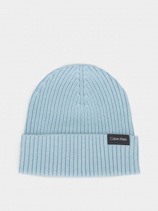 Шапка Calvin Klein Classic Cotton Rib Beanie модель K50K510982-CW6 Фото