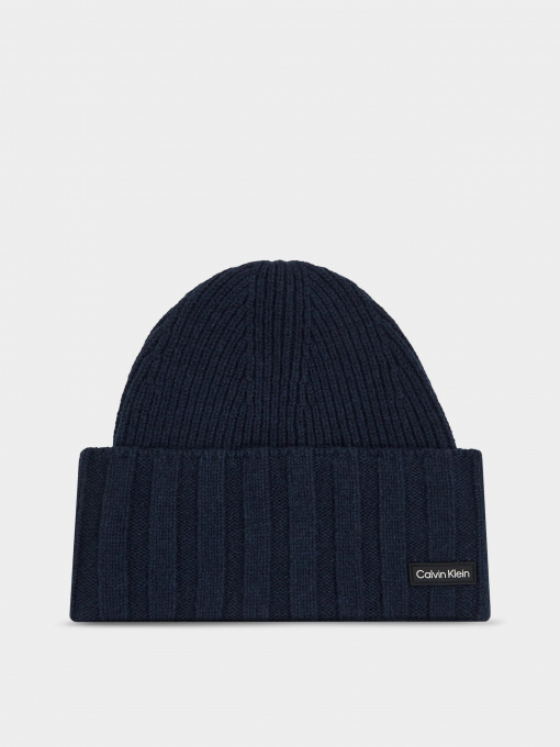 Шапка Calvin Klein Elevated Rib Beanie Модель K50K510985-BA7 Фото