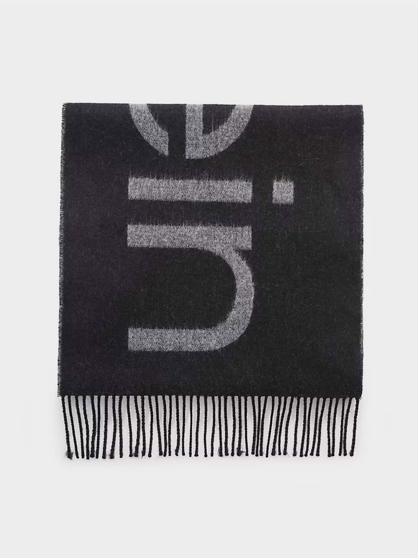 Шарф Calvin Klein Dark Jacquard модель K50K509696-BAX Фото