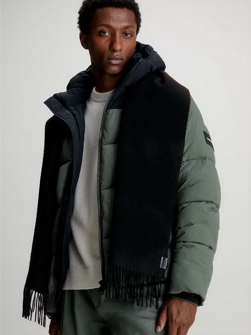 Шарф Calvin Klein Classic Wool Woven Scarf модель K50K511008-BAX Фото