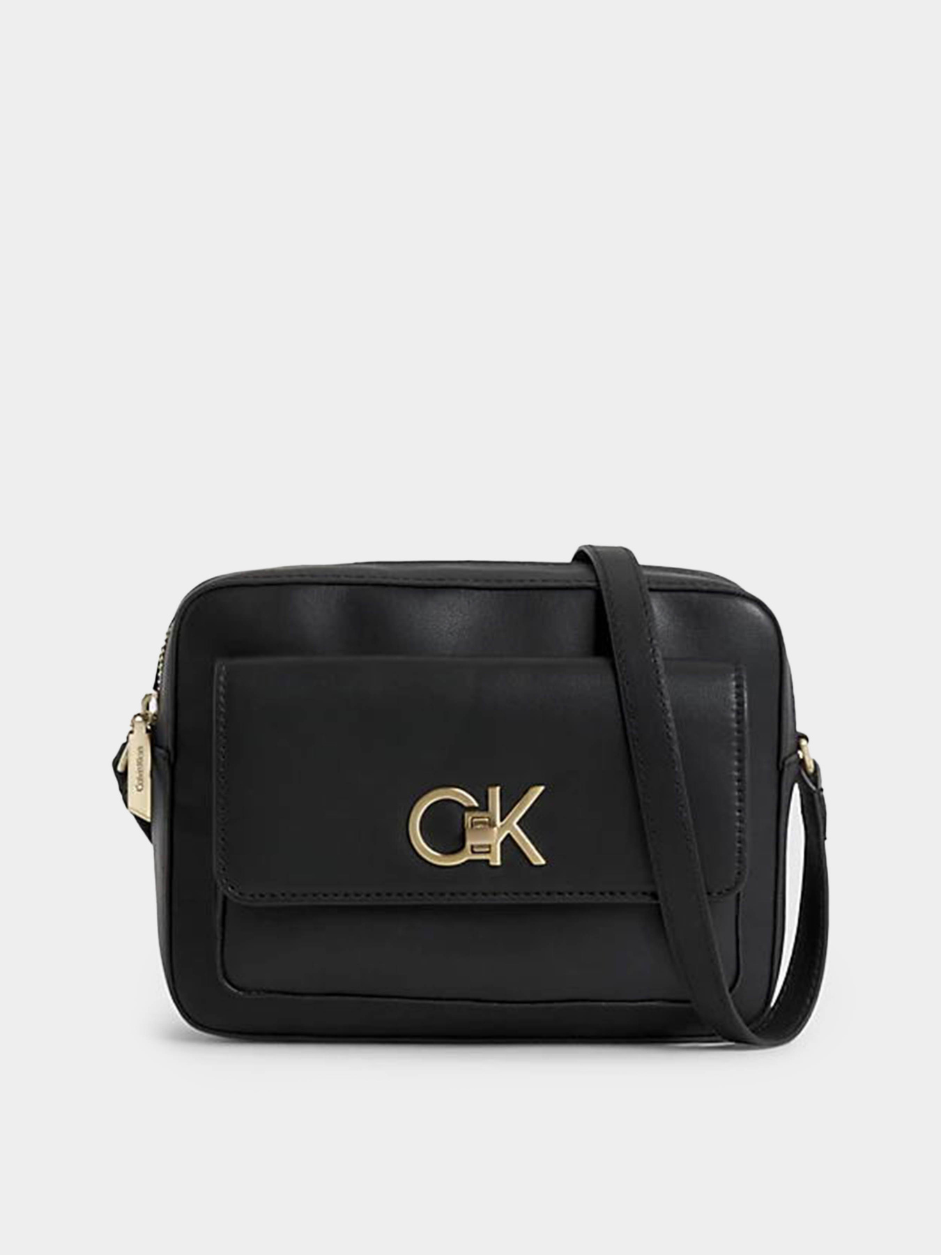 Крос-боді Calvin Klein Re-Lock Camera Bag W/Flap модель K60K611083-BAX Фото