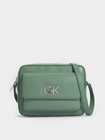 Кросс-боди Calvin Klein Re-Lock Camera Bag W/Flap модель K60K611083-LKG Фото