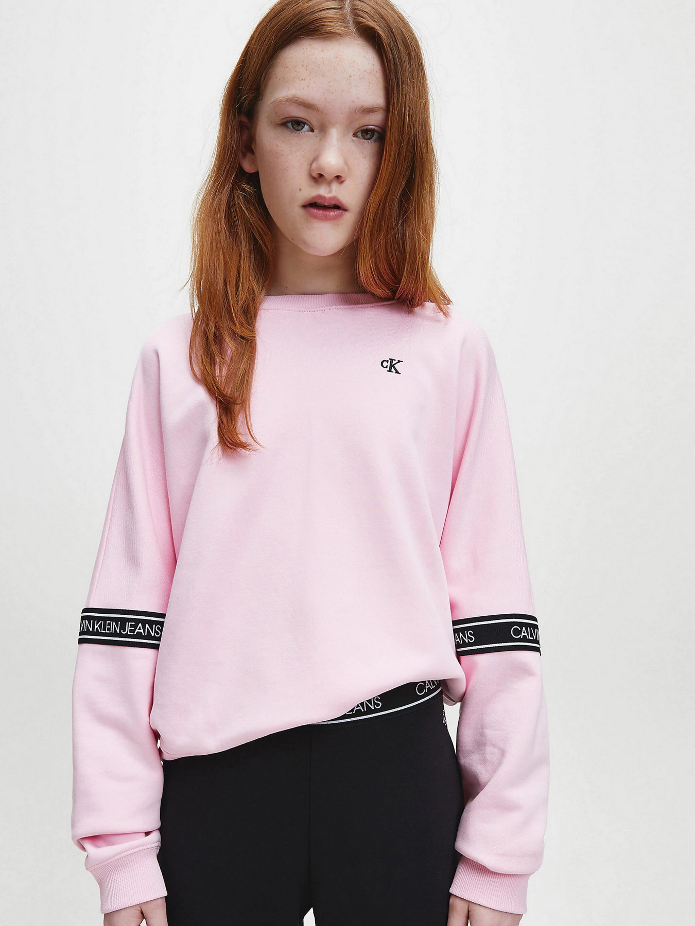 Свитшот Calvin Klein Logo Tape модель IG0IG00580-TPH Фото