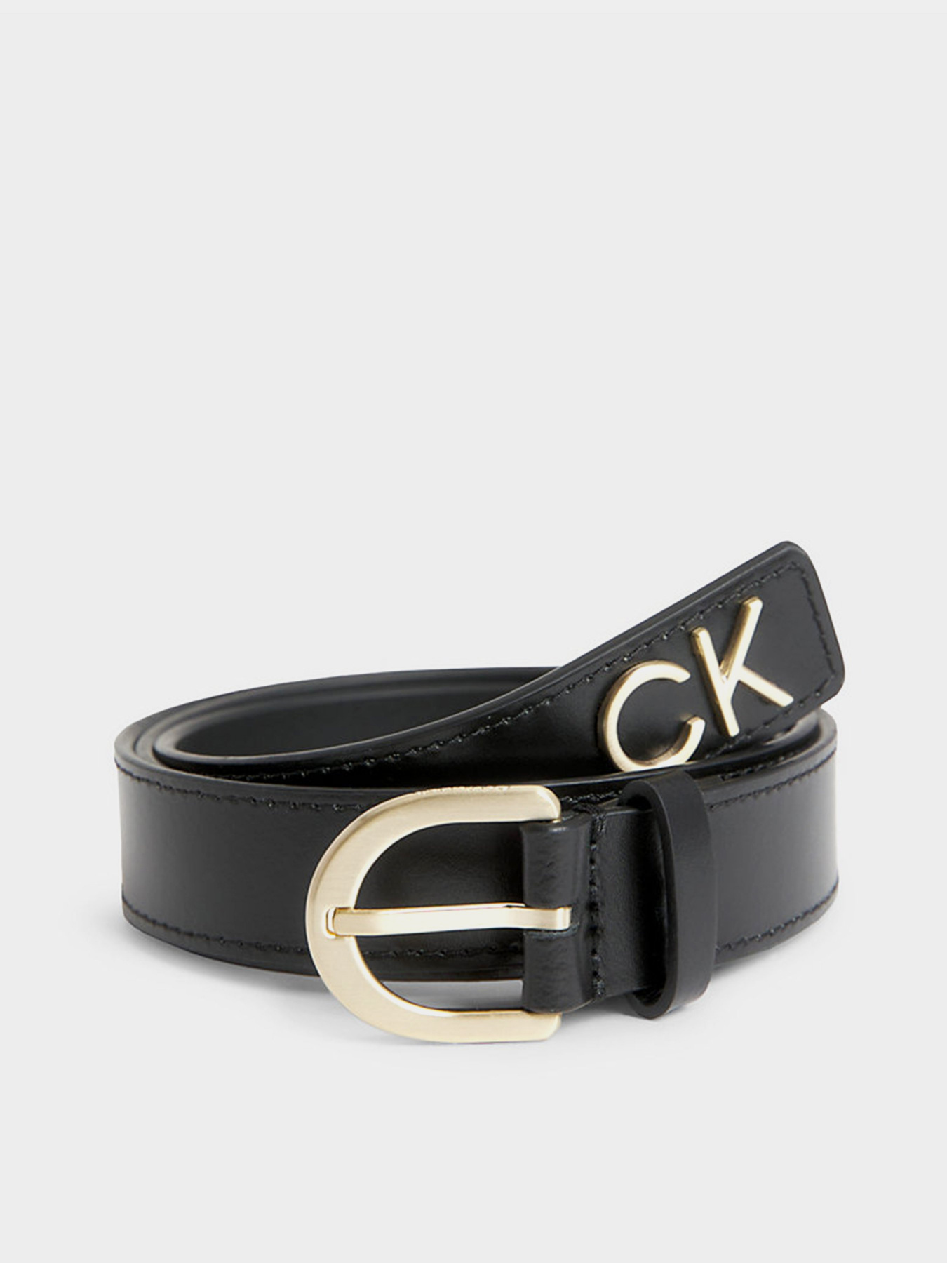 Ремень Calvin Klein Re-Lock Rnd Bckl Blt W/Tip модель K60K611103-BAX Фото