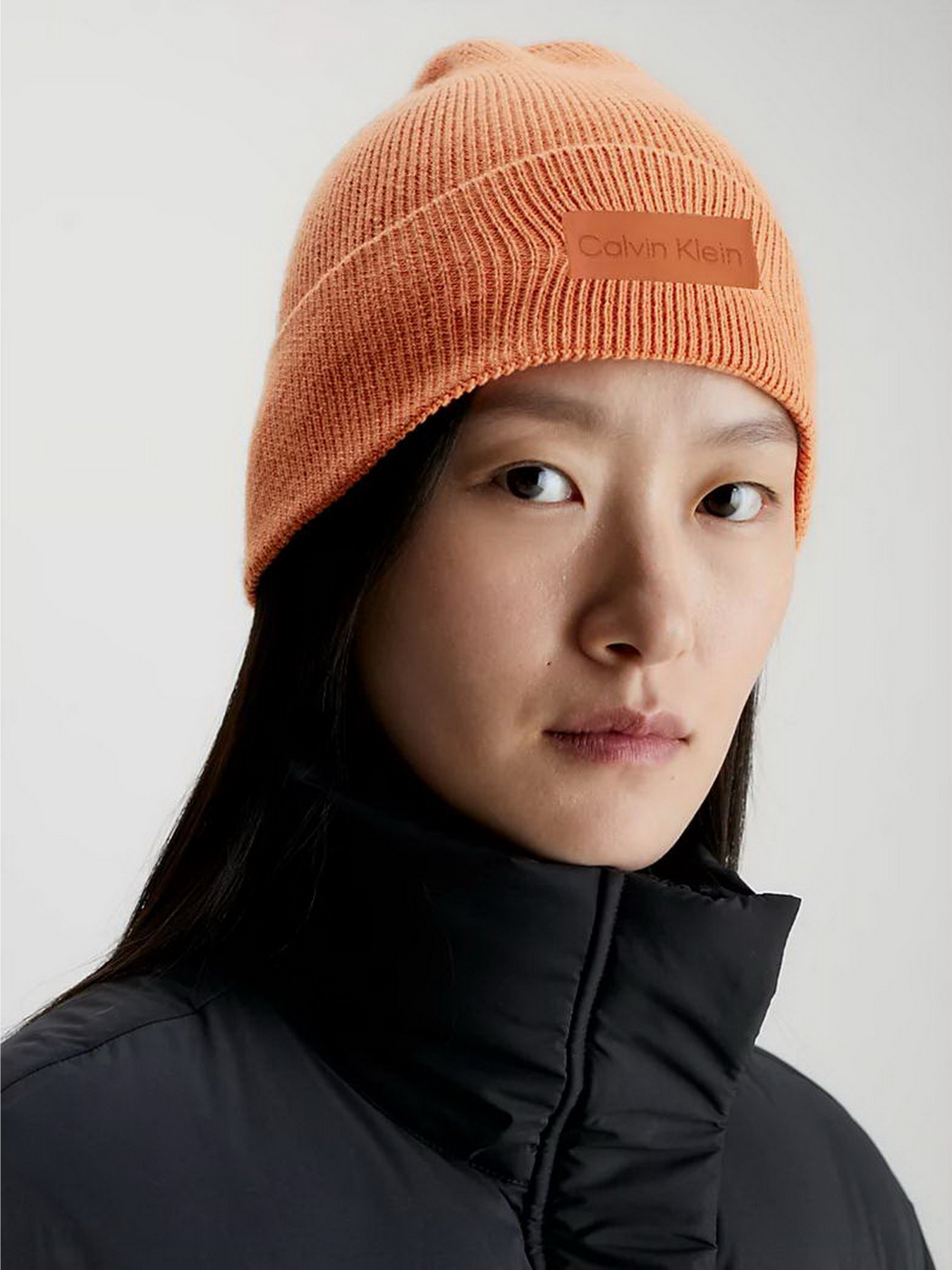 Шапка Calvin Klein Essential Knit Beanie модель K60K608519-GAP Фото