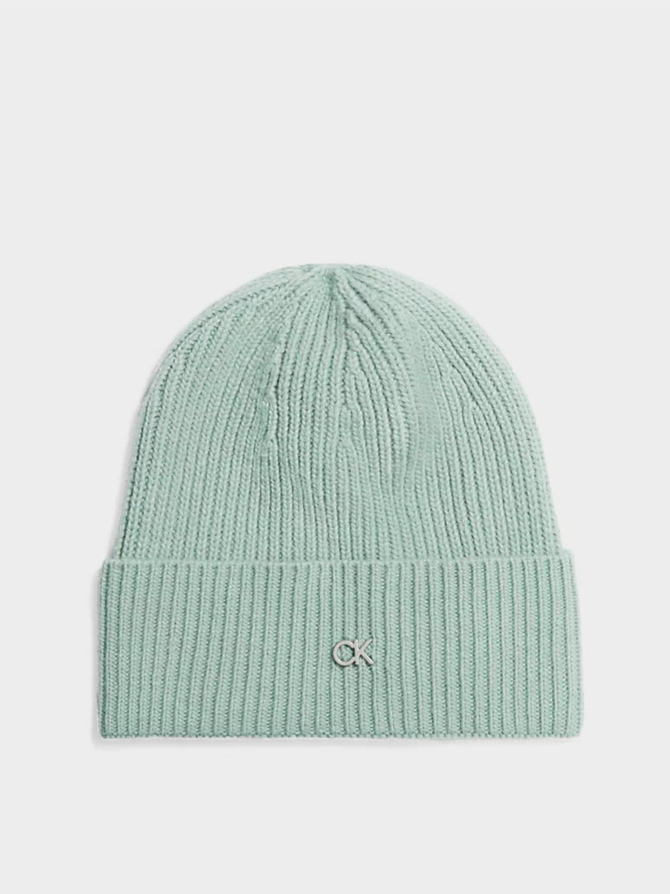 Шапка Calvin Klein Re-Lock Beanie модель K60K610214-LKG Фото