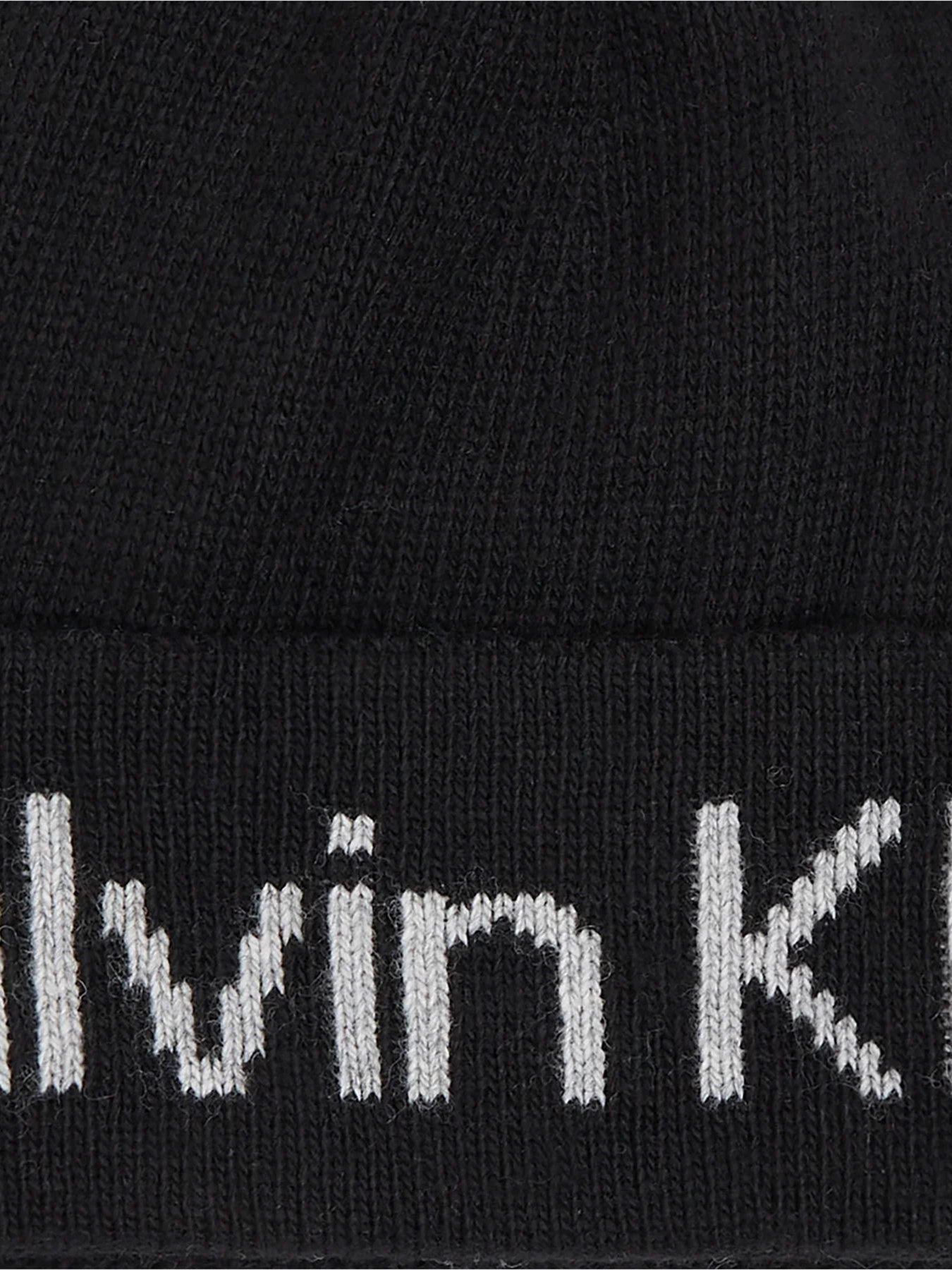 Шапка Calvin Klein Logo Reverso Tonal Beanie модель K60K611151-BAX Фото