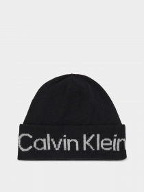 Шапки та кепки Calvin Klein Logo Reverso Tonal Beanie модель K60K611151-BAX Фото