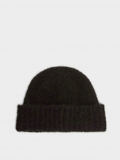 Шапка Calvin Klein Satin Label Wool-Blend Beanie модель K60K611161-BAX — фото - INTERTOP