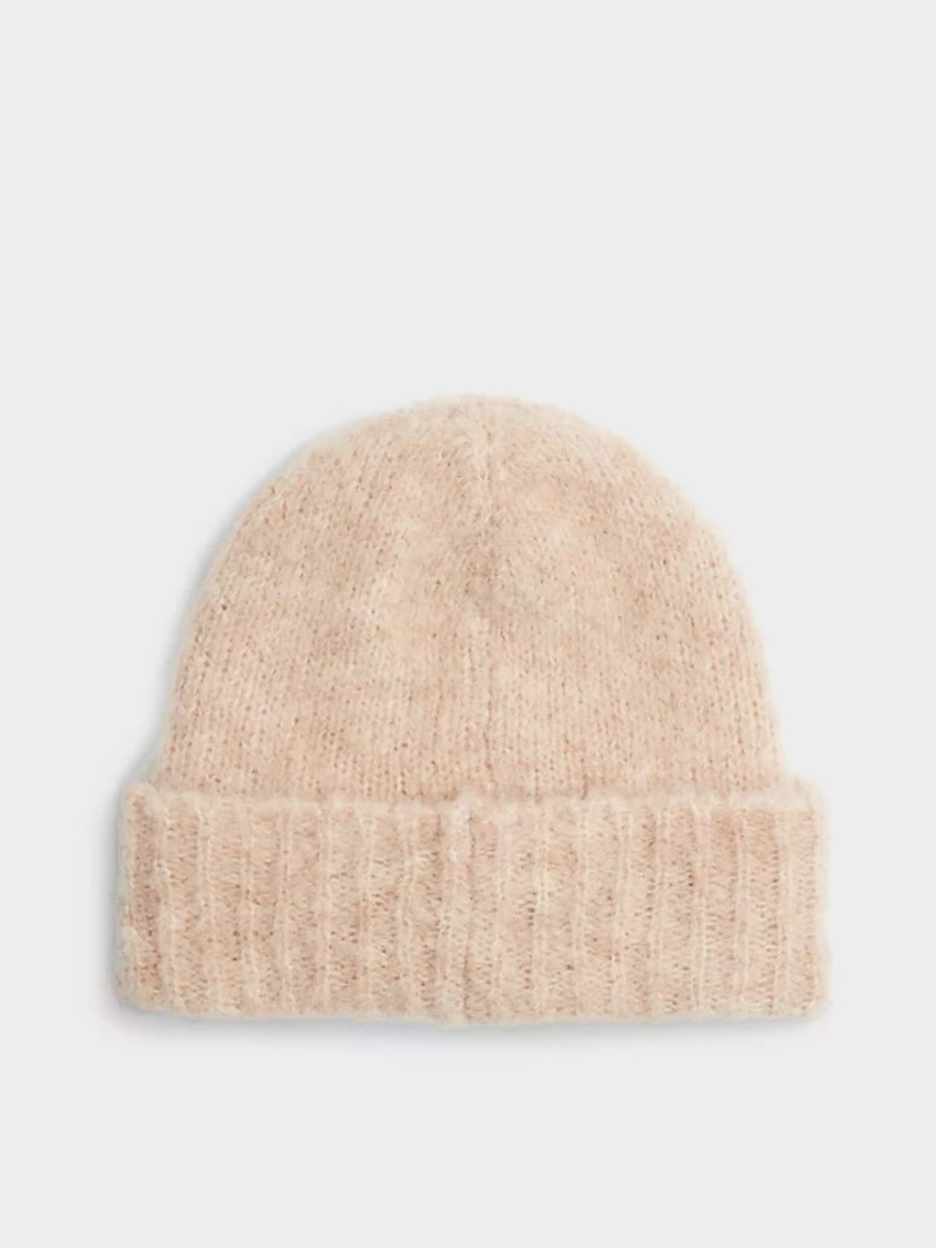 Шапка Calvin Klein Satin Label Wool-Blend Beanie модель K60K611161-PBP Фото