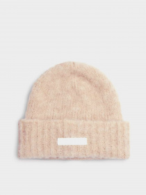 Шапка Calvin Klein Satin Label Wool-Blend Beanie модель K60K611161-PBP Фото