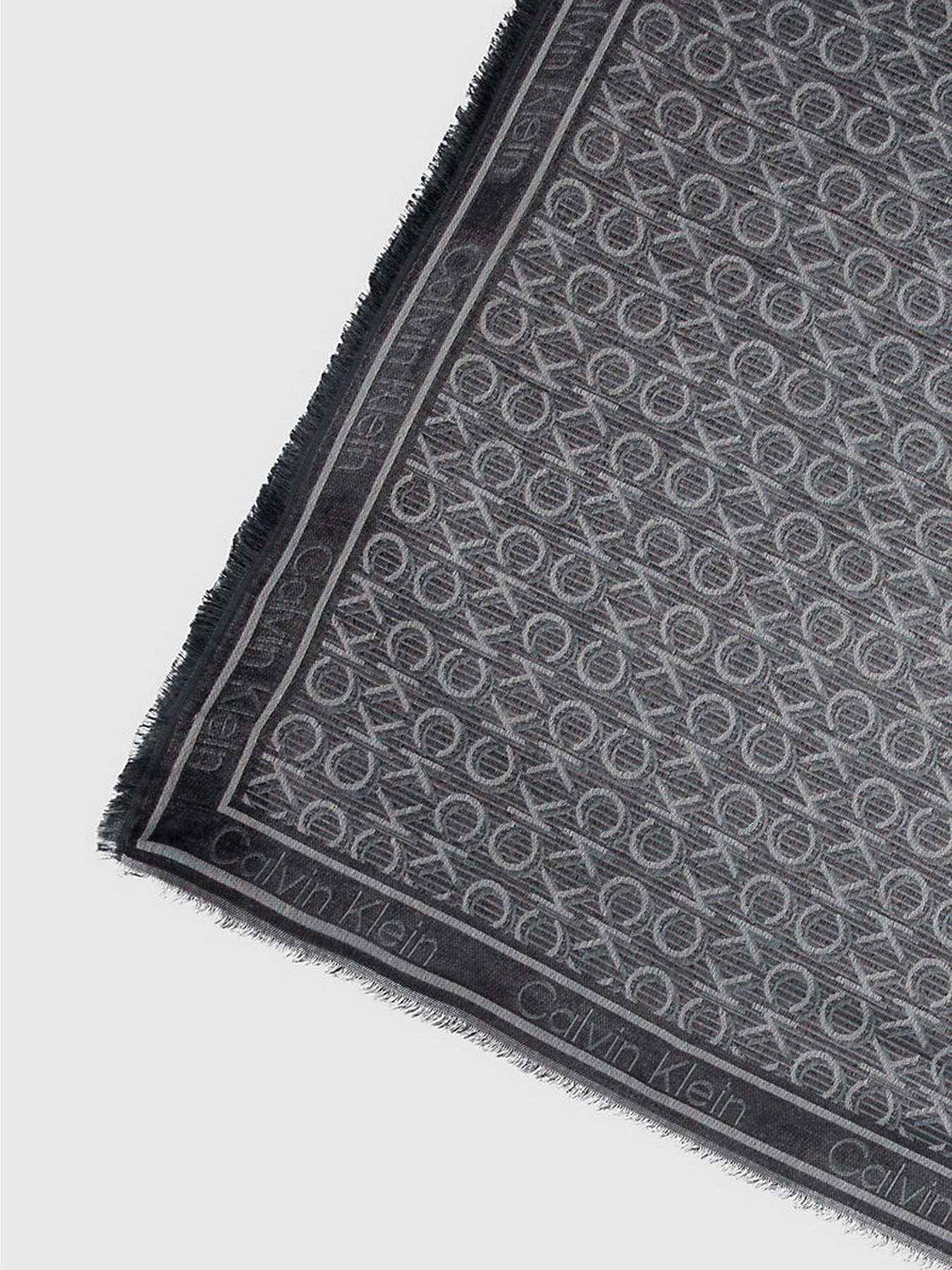 Шарф Calvin Klein Monogram Jacquard Scraf модель K60K608779-BAX Фото