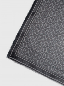 Шарф Calvin Klein Monogram Jacquard Scraf модель K60K608779-BAX Фото