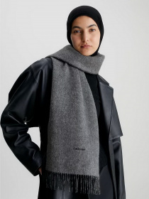 Шарф Calvin Klein Fringes Two Tones Scarf модель K60K611111-BAX Фото