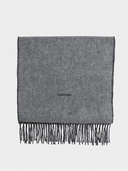 Шарф Calvin Klein Fringes Two Tones Scarf модель K60K611111-BAX — фото - INTERTOP