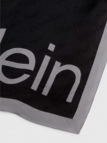 Шарф Calvin Klein Aop Logo Jaquard Scarf модель K60K611125-BAX Фото