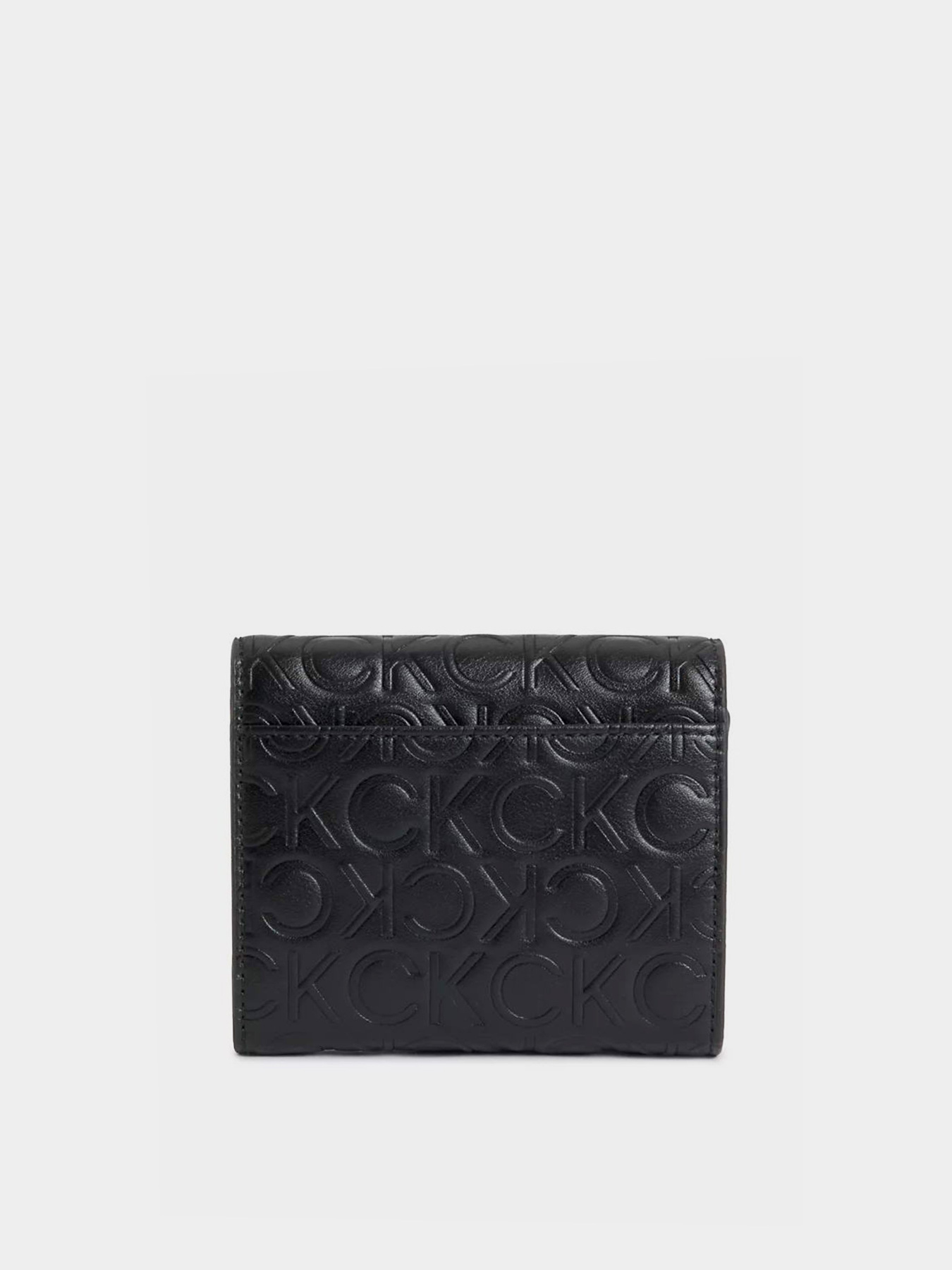 Кошелек Calvin Klein Re-Lock Trifold Xs Emb модель K60K611321-BAX Фото