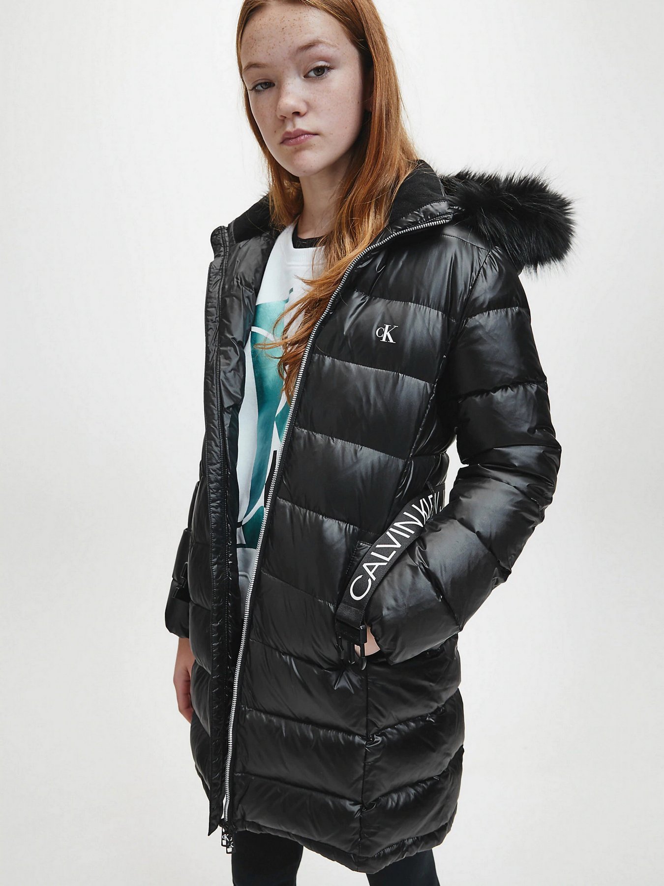 Пуховик Calvin Klein Essential Down модель IG0IG00596-BEH Фото