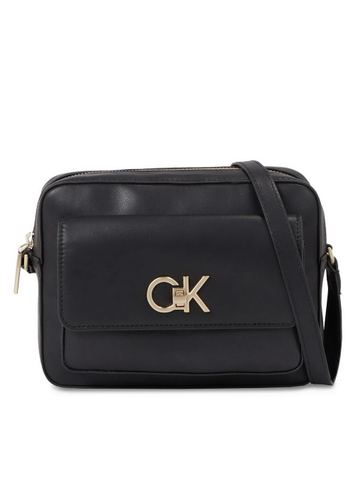 Кросс-боди Calvin Klein Re-Lock Camera Bag W/Flap модель K60K611083-BEH Фото