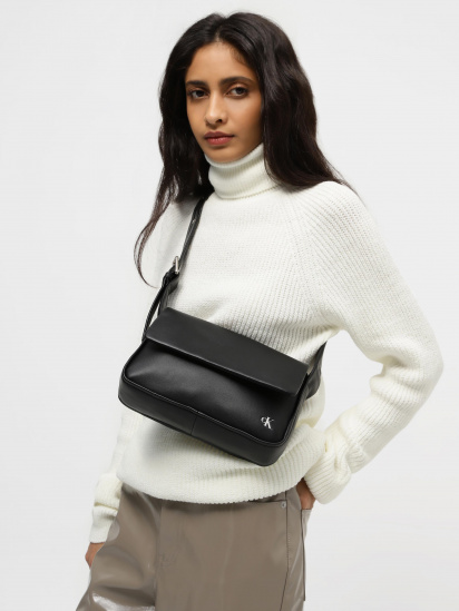 Крос-боді Calvin Klein Block Flap Shoulderbag25 Pu модель K60K611467-BEH — фото 6 - INTERTOP