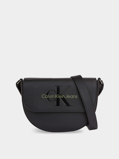 Кросс-боди Calvin Klein Sculpted Saddle Bag22 Mono модель K60K611223-0GX - фото
