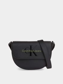 Крос-боді Calvin Klein Sculpted Saddle Bag22 Mono модель K60K611223-0GX Фото