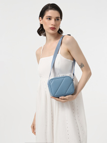 Кросс-боди Calvin Klein Quilted Camerabag18 модель K60K611821-CEZ Фото