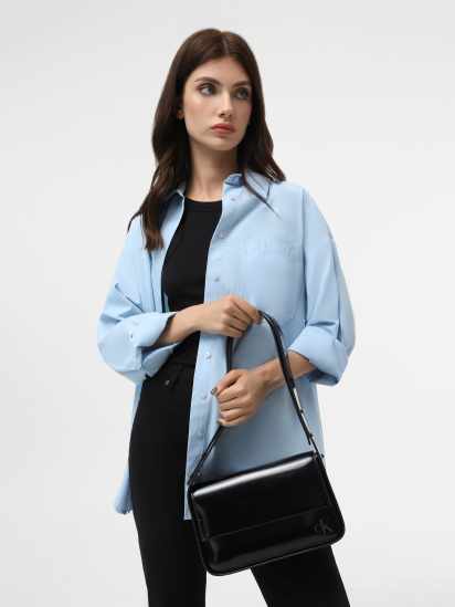 Кросс-боди Calvin Klein Block Ew Flap Shoulderbag25 S модель K60K611833-BEH — фото 5 - INTERTOP