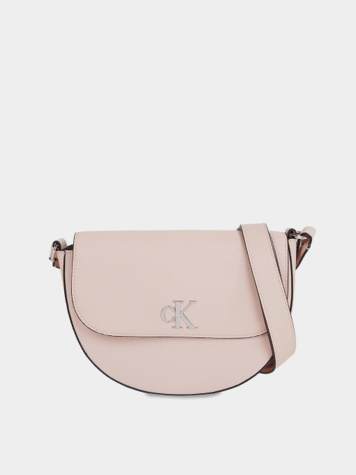 Крос-боді Calvin Klein Minimal Monogram Saddle Bag22 T Модель K60K611961-TFT Фото