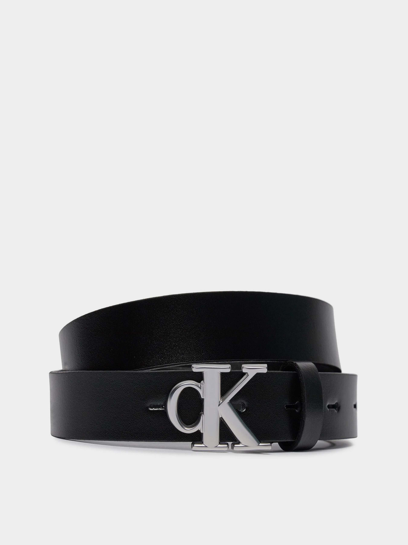 Ремінь Calvin Klein Round Mono Plaque Lthr Belt 25Mm модель K60K611988-BEH Фото