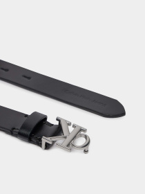 Ремінь Calvin Klein Round Mono Plaque Lthr Belt 25Mm модель K60K611988-BEH Фото