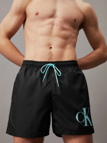 Шорти для плавання Calvin Klein Underwear Monogram Модель KM0KM01003-BEH Фото