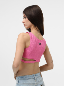 Топ Calvin Klein Underwear Monogram Texture модель KW0KW02458-TOZ Фото