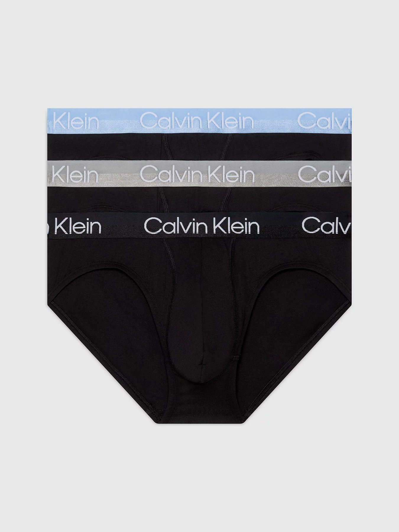 Набір трусів Calvin Klein Underwear Modern Structure Ctn модель 000NB2969A-MCJ Набір трусів Calvin Klein Underwear Modern Structure Ctn модель 000NB2969A-MCJ Фото
